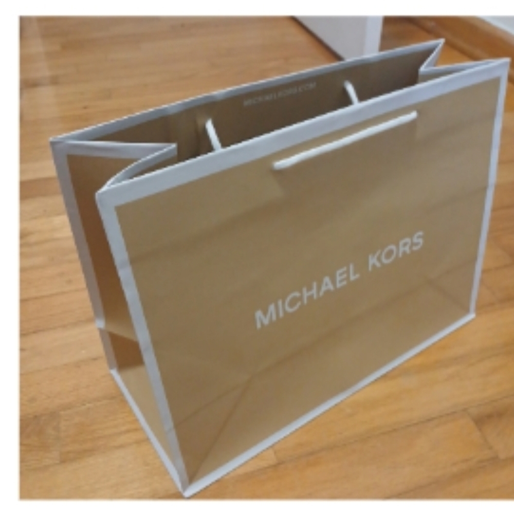 5 Pack Michael Kors Tan Shopping Bag Large